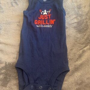 Carter's Deep Blue Baby Top